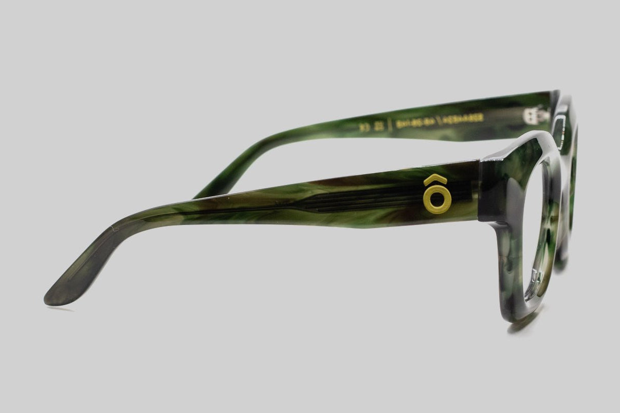 Ama Tortoise Green - Bôhten Eyewear