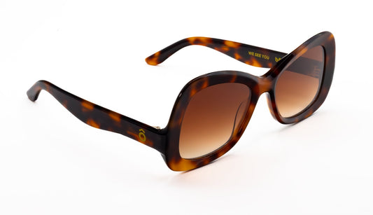 Anansi Tortoise Brown Sun - Bôhten Eyewear