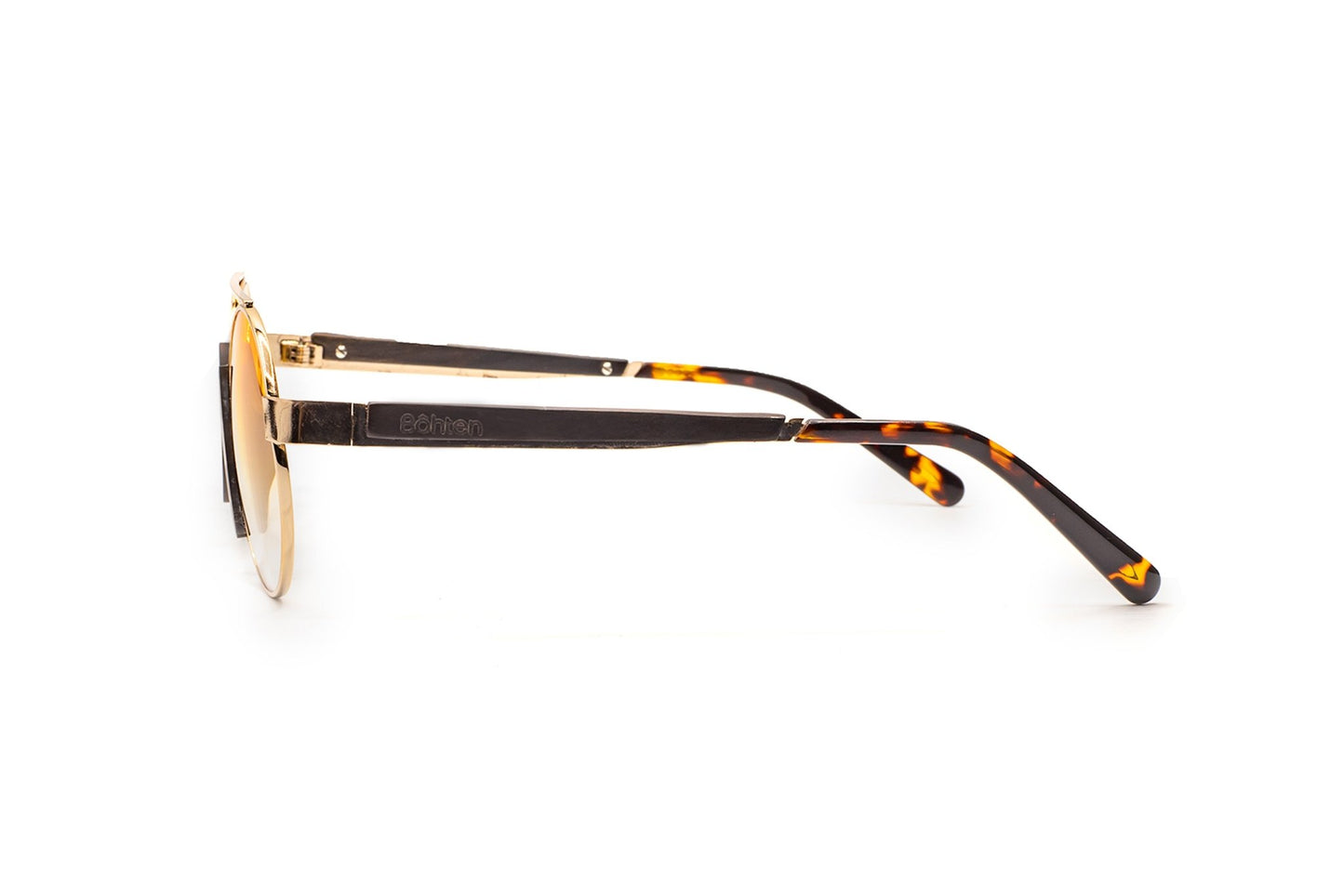 Aristotle Gold Ebony Sun Polarized - Bôhten Eyewear