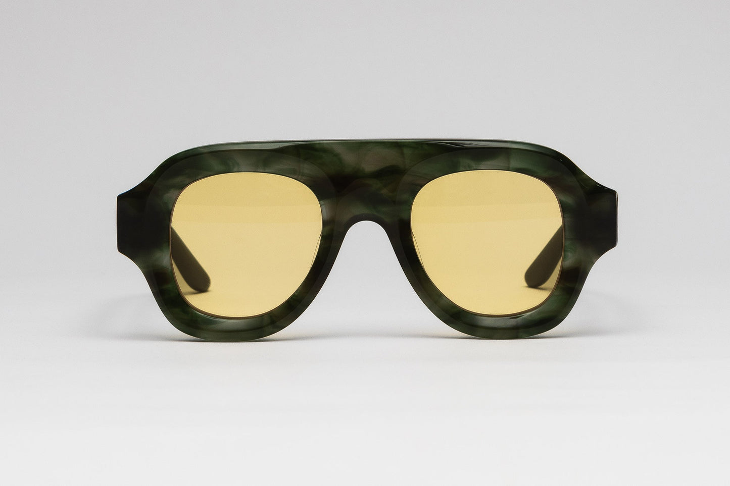 Aya Tortoise Green Sun - Bôhten Eyewear