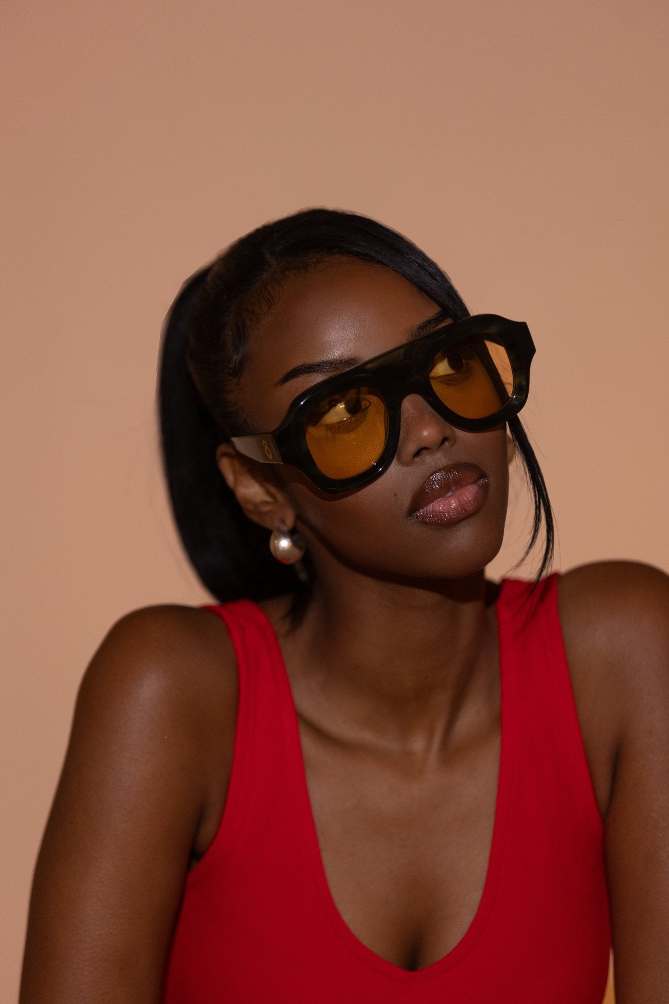 Aya Tortoise Green Sun - Bôhten Eyewear