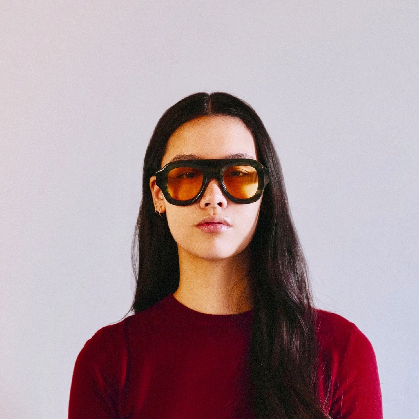 Aya Tortoise Green Sun - Bôhten Eyewear