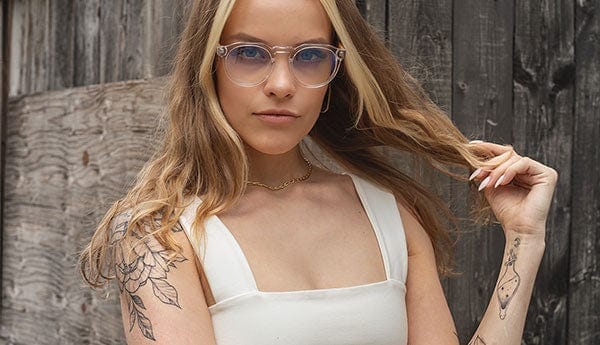 Exstel Crystal Eyeglasses Bôhten Eyewear