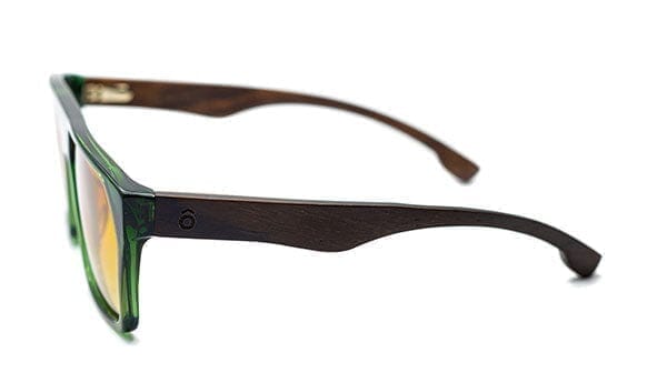 Voyager Lime Sun Polarized Sunglasses Bôhten Eyewear