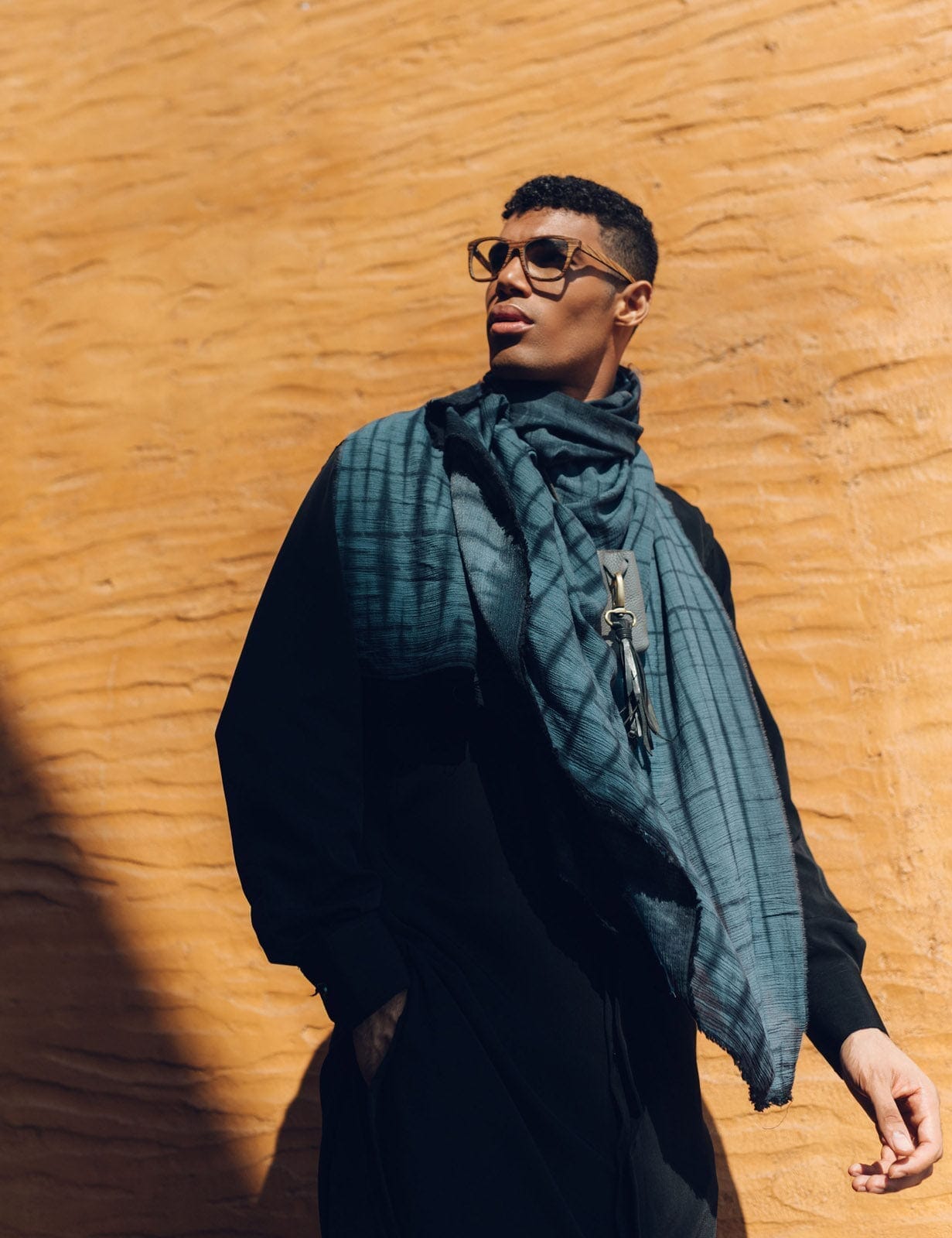 Jetter Walnut Eyeglasses Bôhten Eyewear