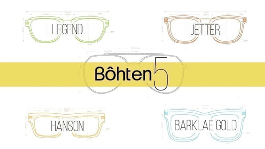 The Collection of 5 Set To Launch On Kick Starter - Bôhten Eyewear