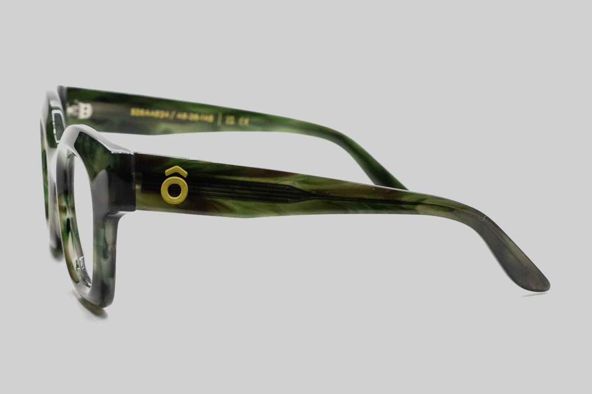 Ama Tortoise Green - Bôhten Eyewear