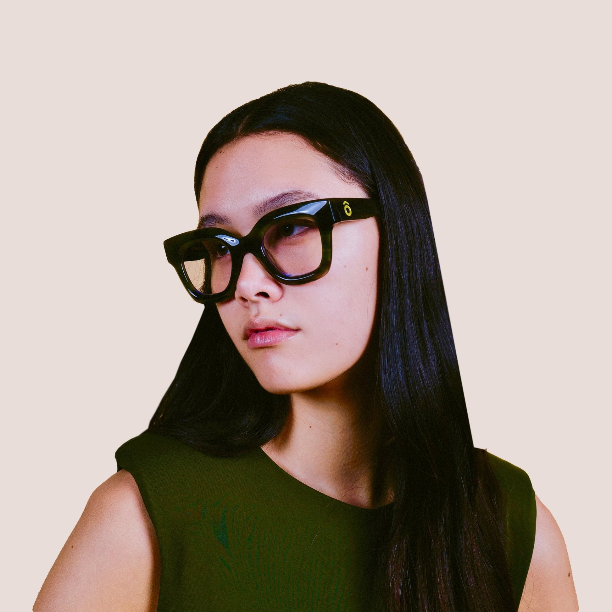 Ama Tortoise Green - Bôhten Eyewear