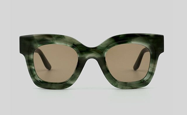 Ama Tortoise Green Sun - Bôhten Eyewear