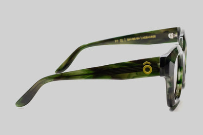 Ama Tortoise Green Sun - Bôhten Eyewear