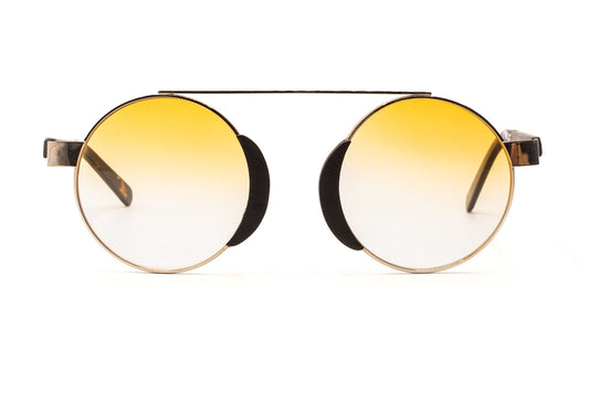 Aristotle Gold Ebony Sun Polarized - Bôhten Eyewear