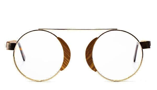 Aristotle Gold Rosewood - Bôhten Eyewear