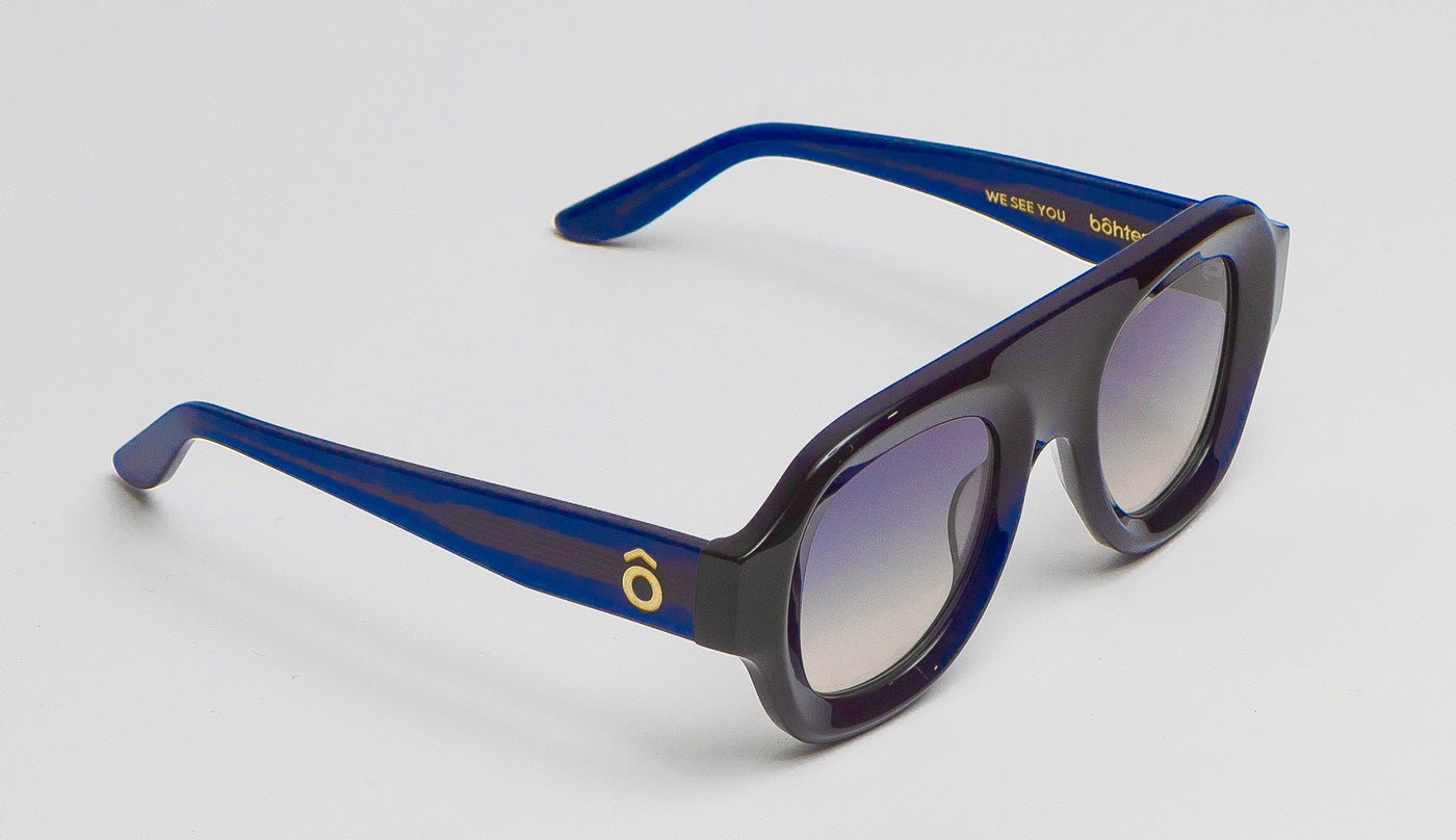 Aya Navy Blue Sun - Bôhten Eyewear