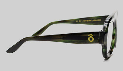 Aya Tortoise Green - Bôhten Eyewear