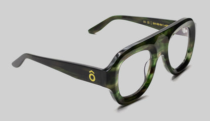 Aya Tortoise Green - Bôhten Eyewear
