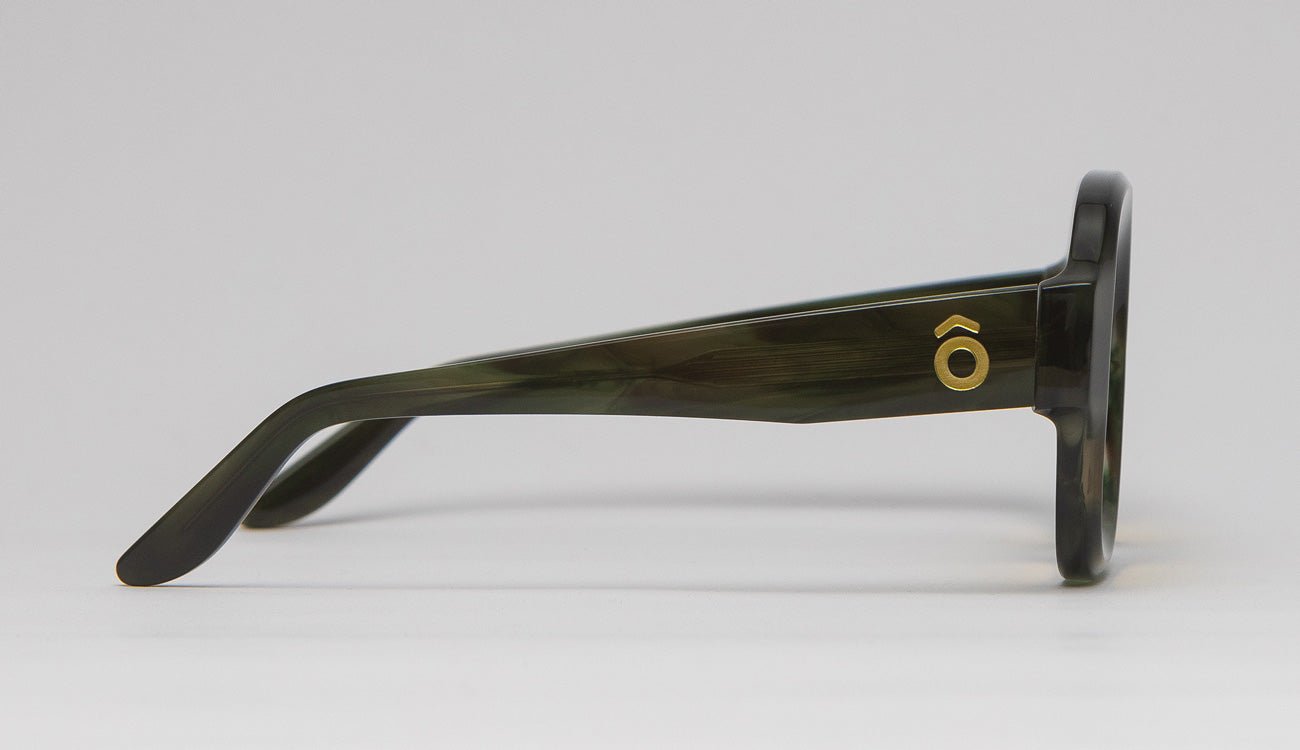 Aya Tortoise Green Sun - Bôhten Eyewear