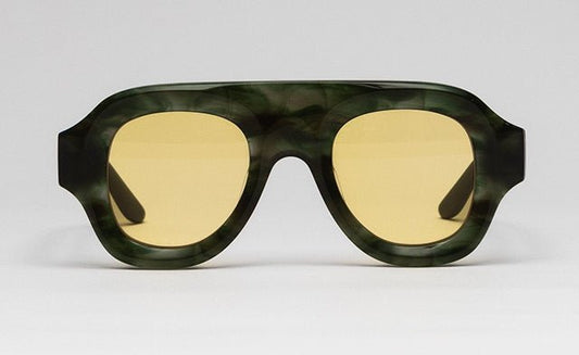 Aya Tortoise Green Sun - Bôhten Eyewear