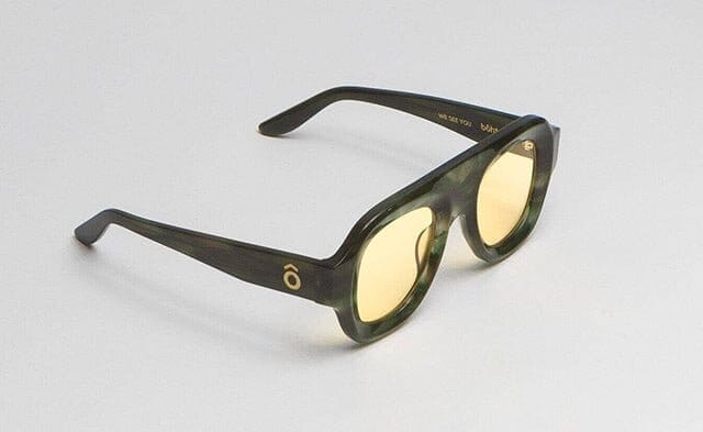 Aya Tortoise Green Sun - Bôhten Eyewear