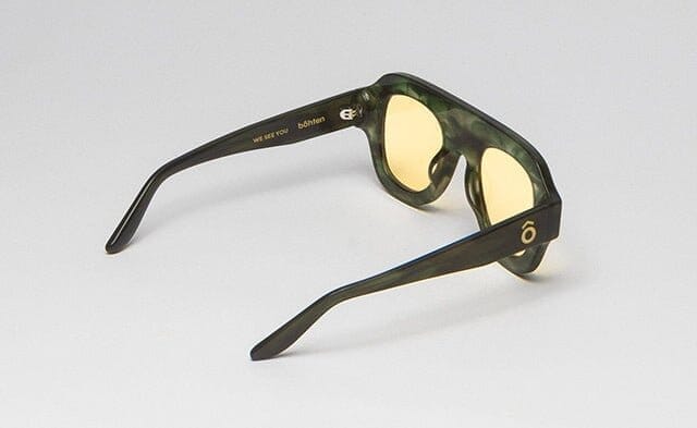 Aya Tortoise Green Sun - Bôhten Eyewear