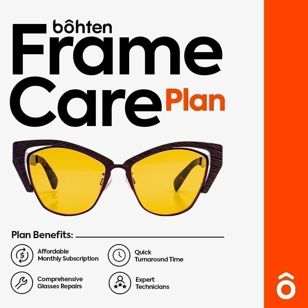 Bôhten Glasses Care Assurance - Annual - Bôhten Eyewear
