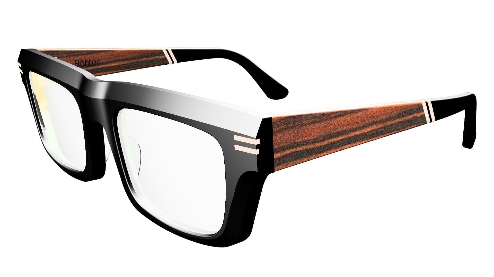 Hanson Matte Black - Bôhten Eyewear