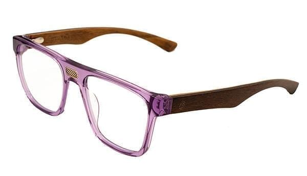 Legend Lavender Ebony Clear HTO - Bôhten Eyewear