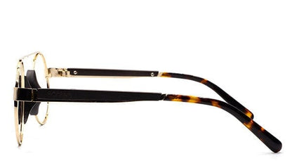 Aristotle Gold Ebony - Bôhten Eyewear