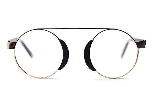 Aristotle Gold Ebony - Bôhten Eyewear