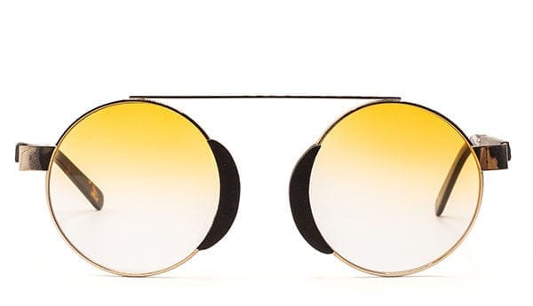 Aristotle Gold Ebony Sun Polarized - Bôhten Eyewear