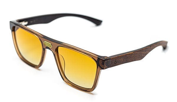 Legend Amber Sun Polarized Sunglasses Bôhten Eyewear ebony 